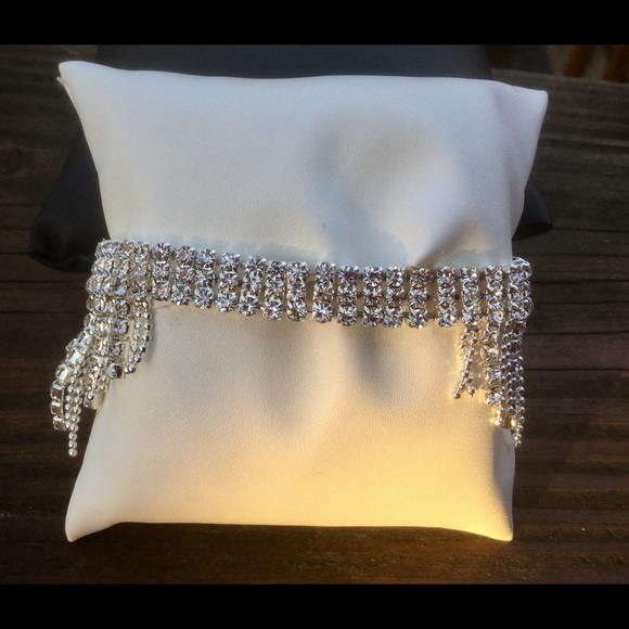 Crystal Fringe Bracelet - Picture 3 of 4